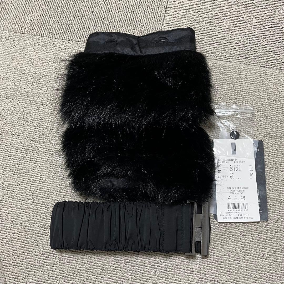 RESEXXY フード付きダウンコート　ブラック　Mサイズ