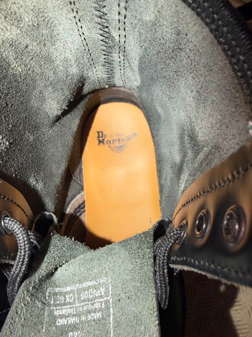 R*o様 24cm Dr. Martens ドクターマーチン8ホール　イエロース