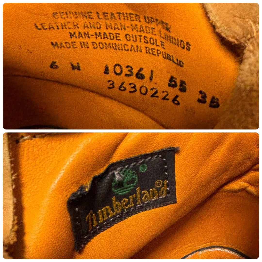 Timberland ティンバーランド イエロー ブーツ 10361（6W）