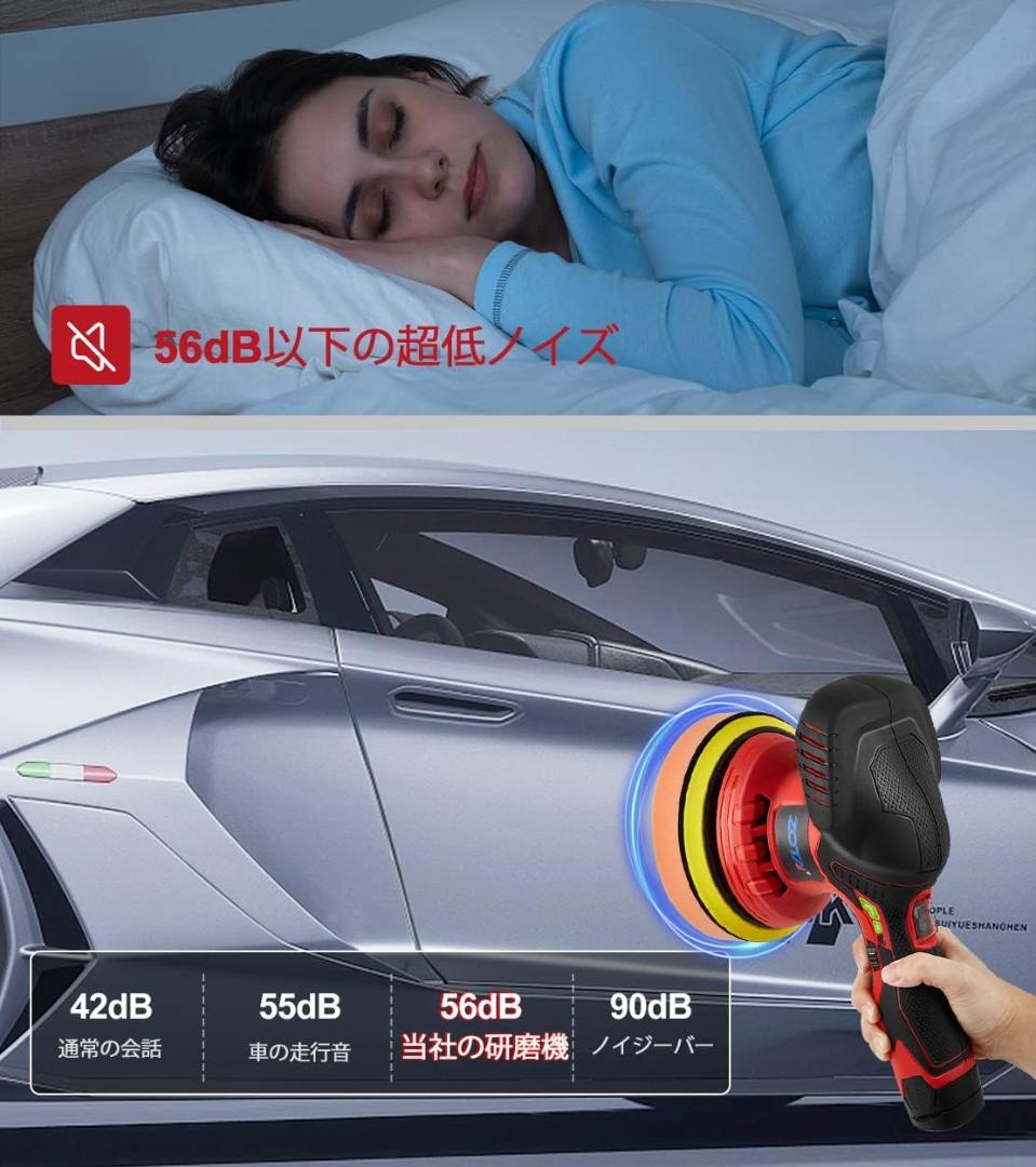 コードレス高性能ポリッシャー 150mm 充電式