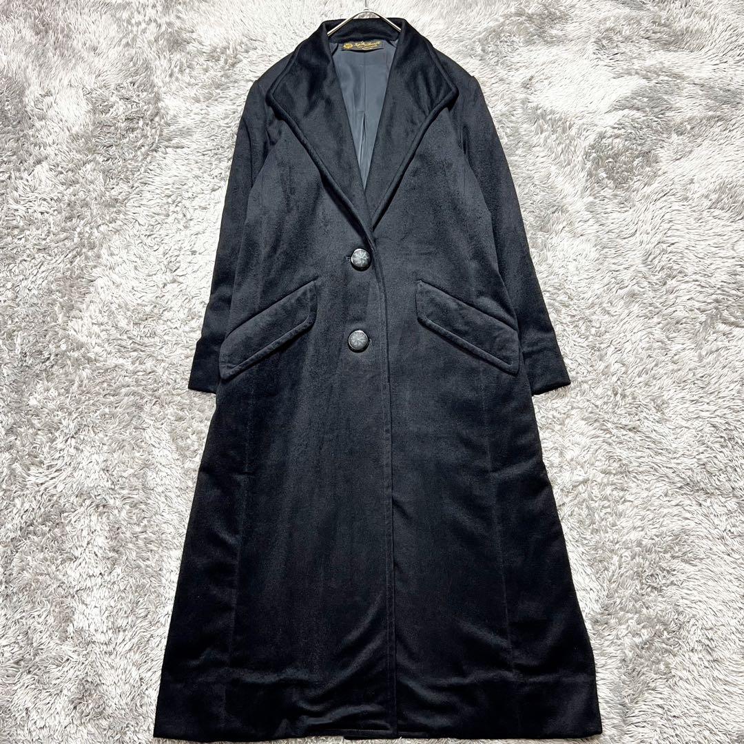 ロロピアーナ カシミヤ100% レディース チェスターコート XL相当 極美品