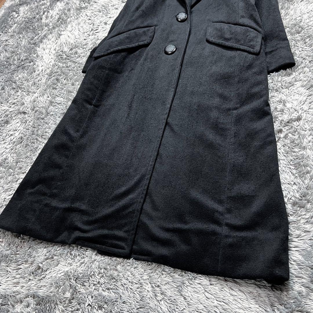 ロロピアーナ カシミヤ100% レディース チェスターコート XL相当 極美品