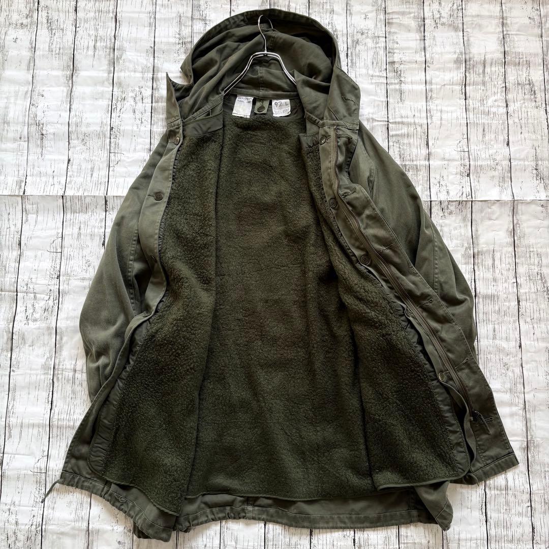 80s フランス軍 M64 フィールドパーカー モッズコート ライナー付き
