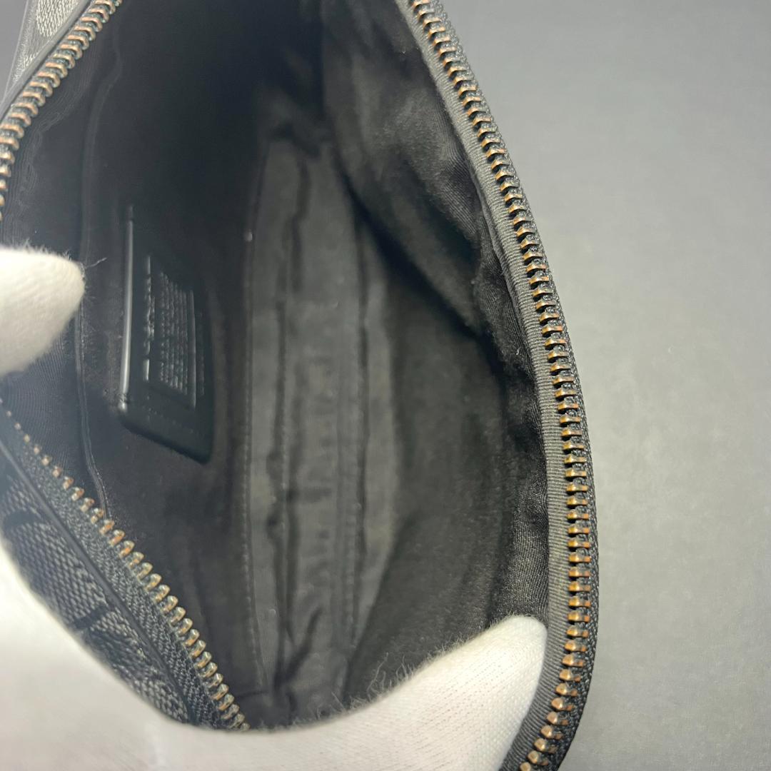 ✨正規品＆極美品‼️✨ コーチ エアリス シグネーチャー ボディバッグ グレー