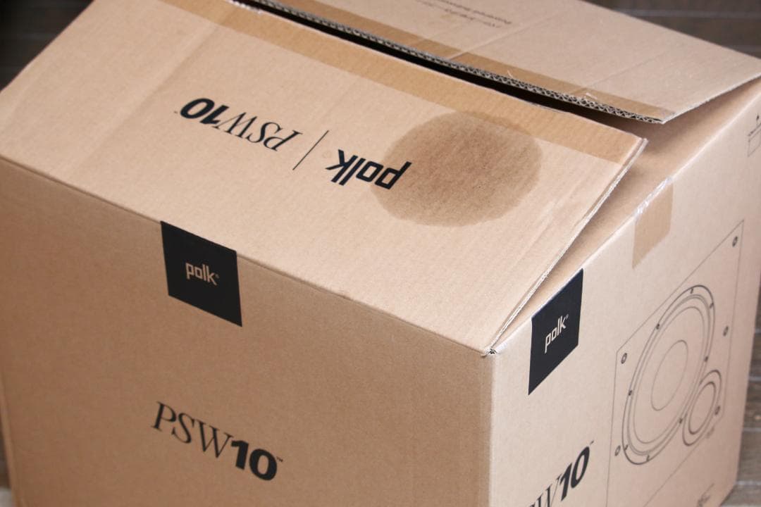 POLK AUDIO PSW10　ポークオーディオ　サブウーファー　黒　美品