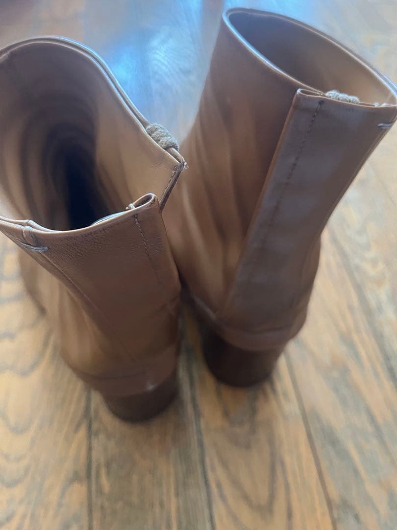 マルジェラ 足袋スーツ ブラウン 37.5 ダメージあり