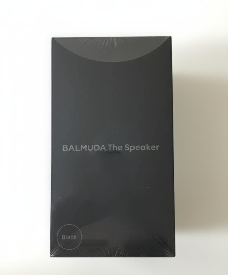 新品、未開封。BALMUDA The Speaker ブラック