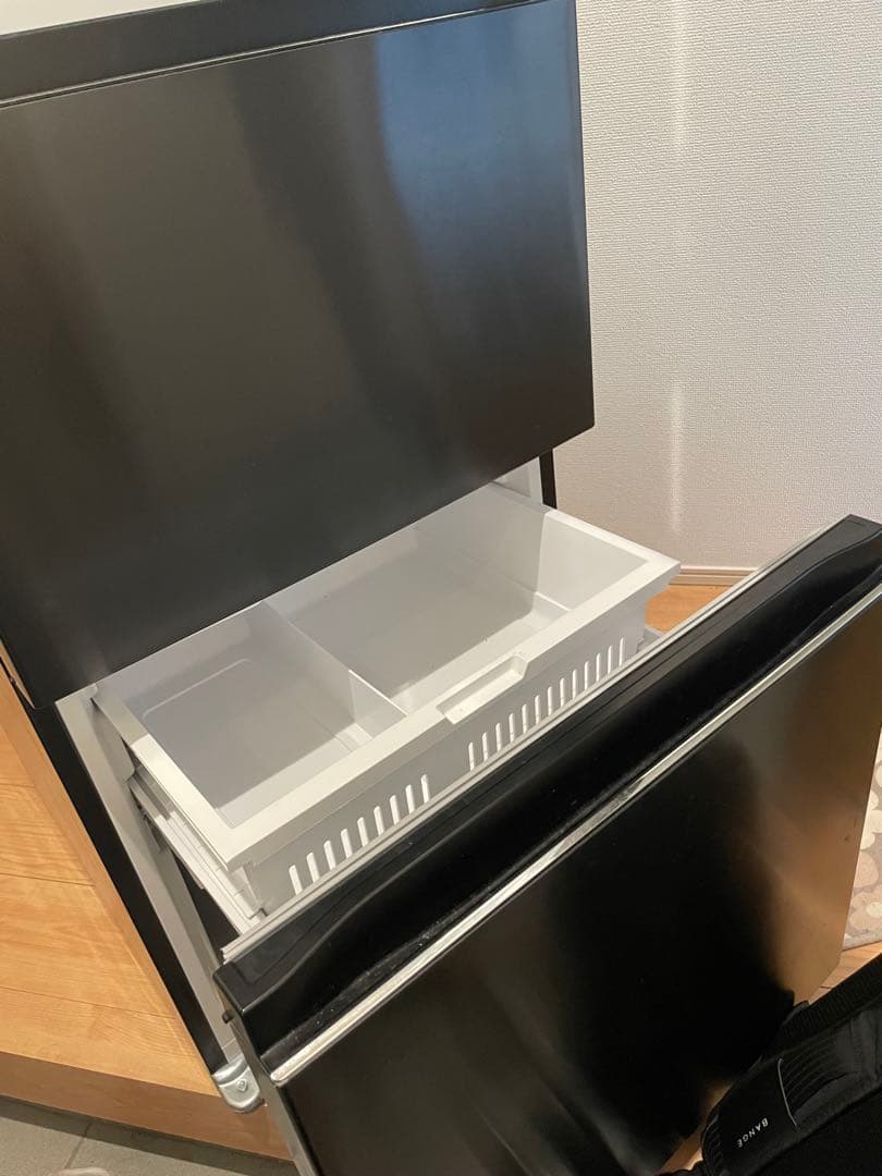 ハイアール JR-CV29A ブラック 286L 3ドア冷蔵庫　2022年製