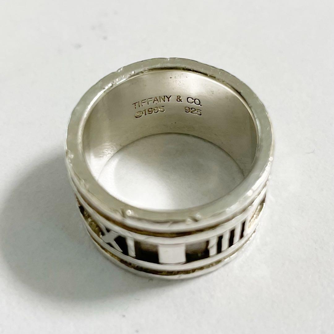 Tiffany & Co ティファニー　アトラス ワイドリング　シルバー
