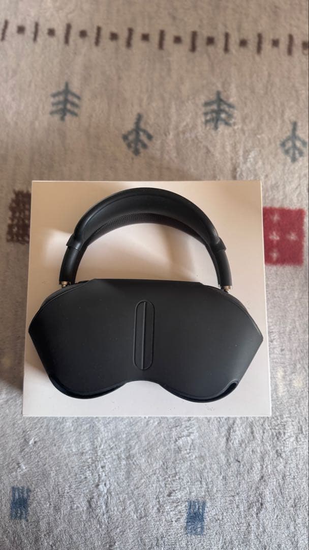 ブラック ワイヤレスヘッドホン Air pods max