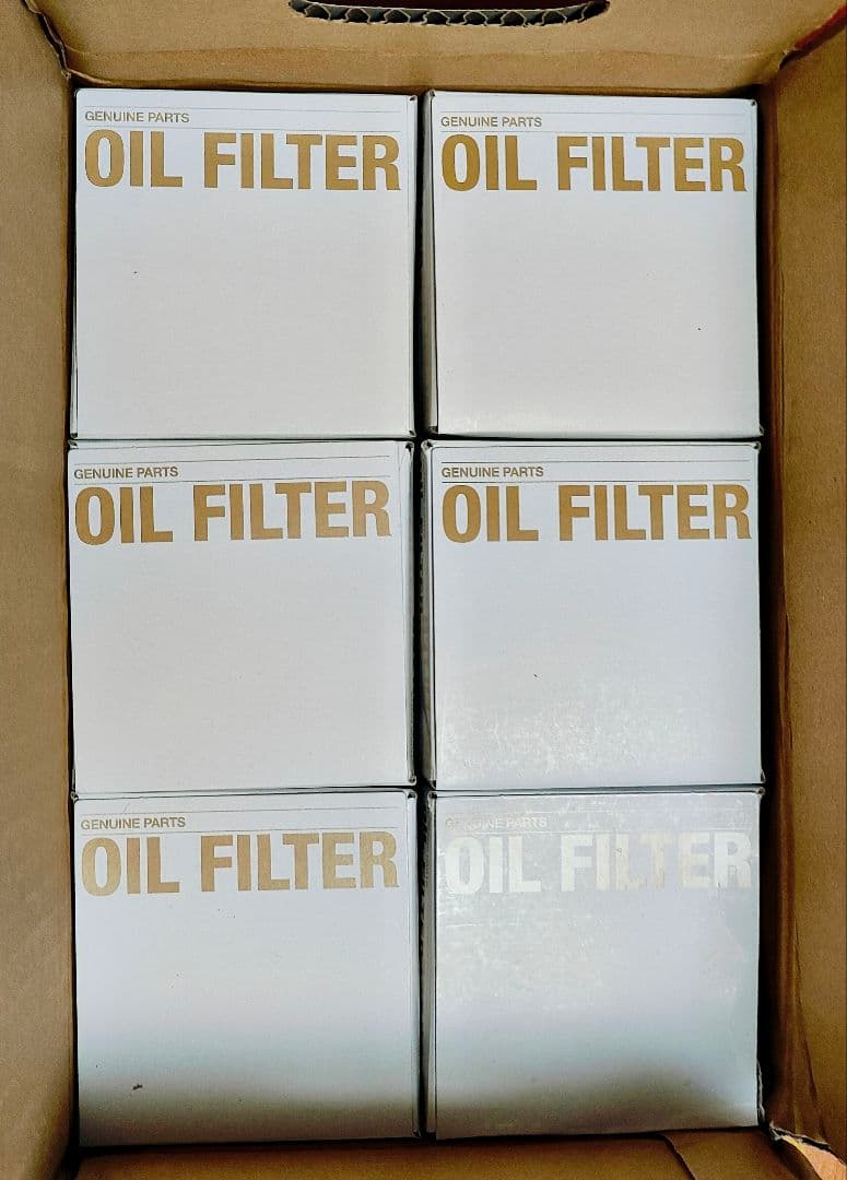 マツダ CX8 純正オイルフィルター SH01-14-302A 6個 ディーゼル