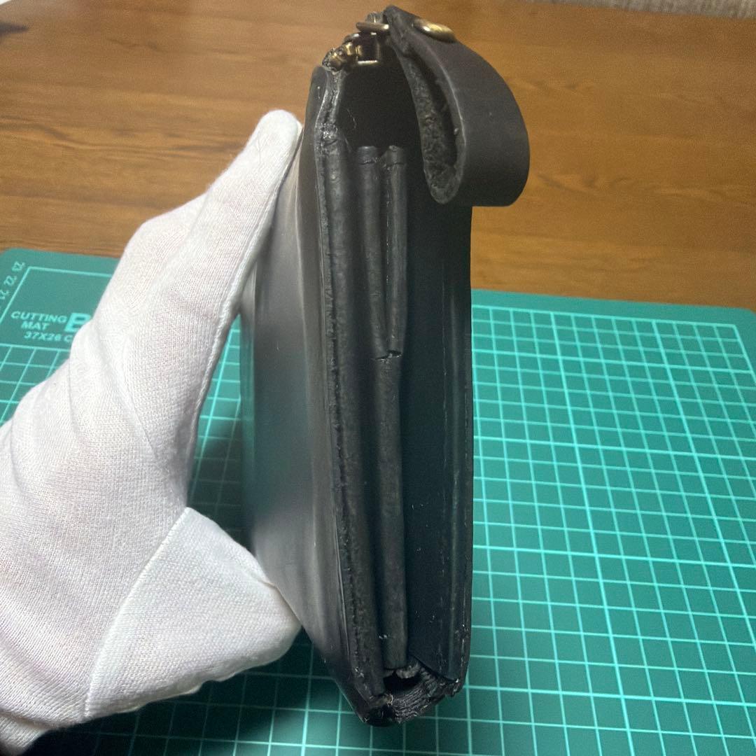 [Hallelujah] TIDY 2.0 本革　ブラック 小さい長財布