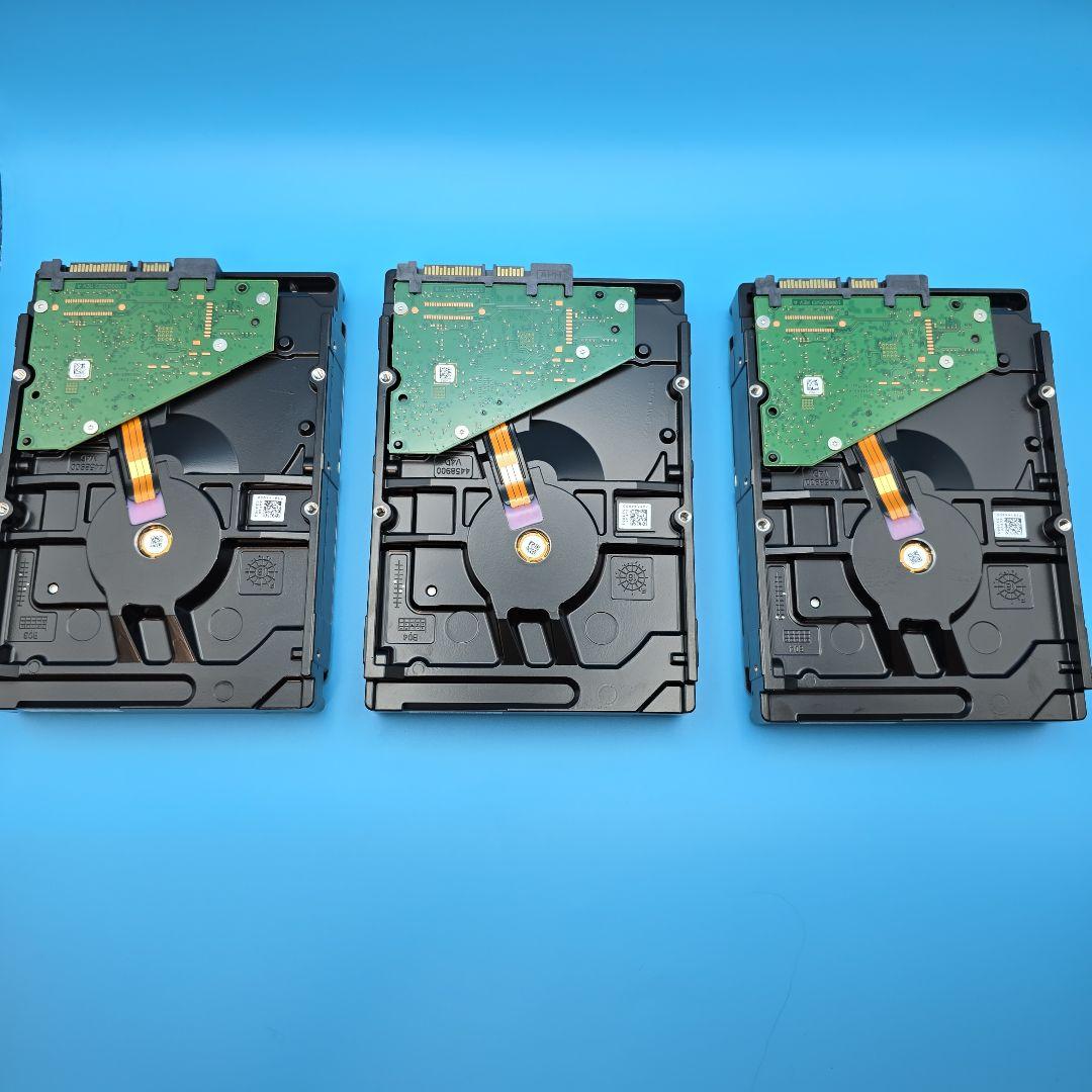 Seagate 6TB HDD × 3台セット (ST6000DM003)