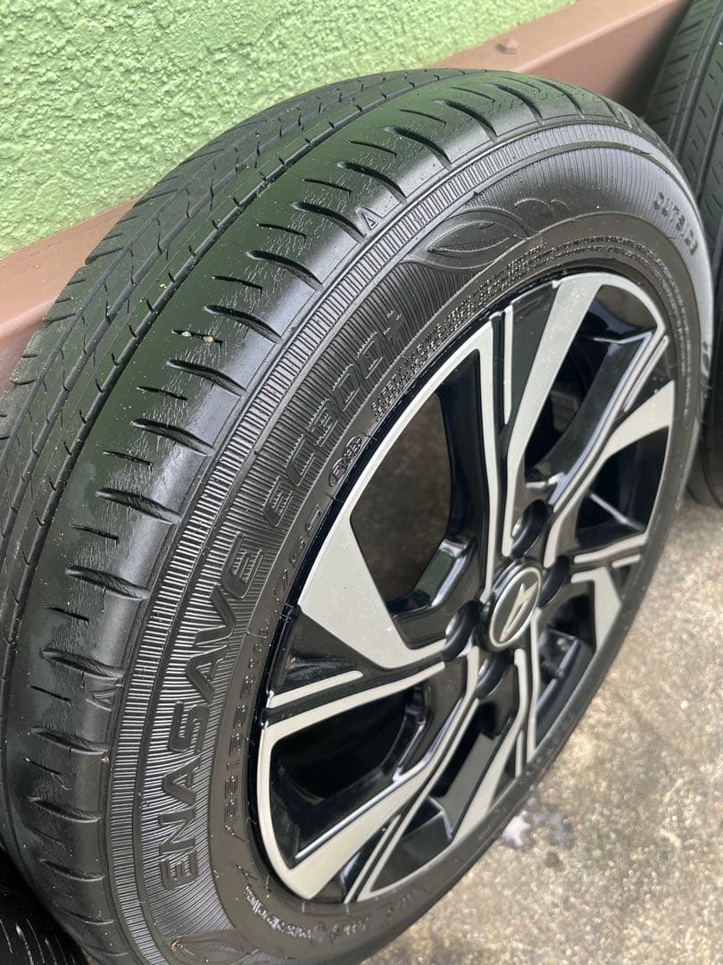 ダイハツ タントカスタム 純正14インチ アルミホイール タイヤ セット