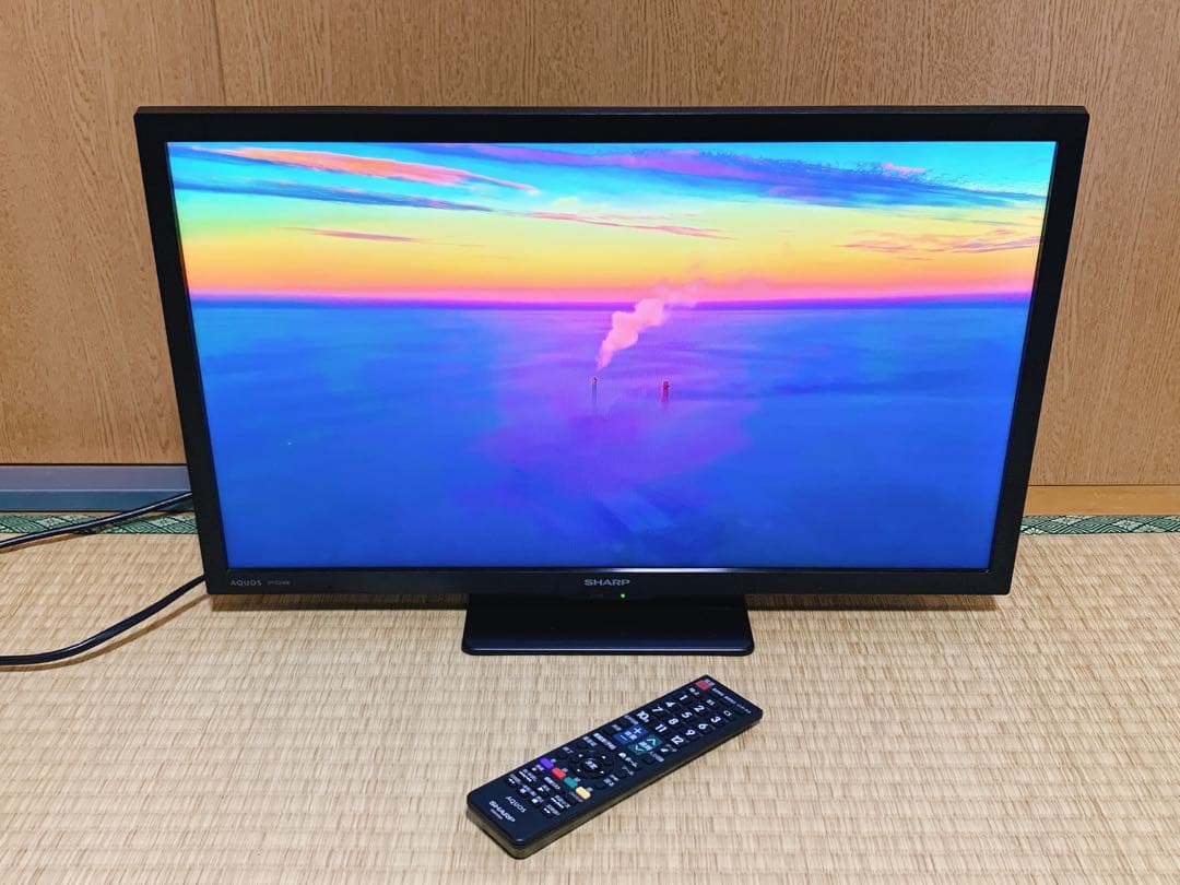 SHARP 液晶テレビ　24v型　2TC24DE 新品に近い⭐2021年製