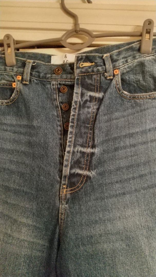 Curensology カレンソロジー & RC ワイドルーズデニム 38