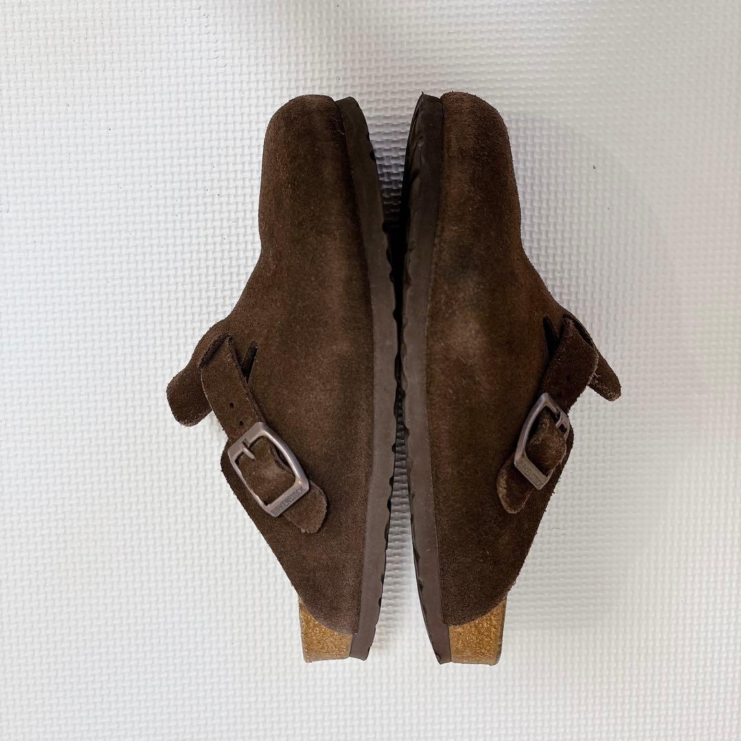 BIRKENSTOCK ビルケンシュトック ボストン スエード 36 ブラウン
