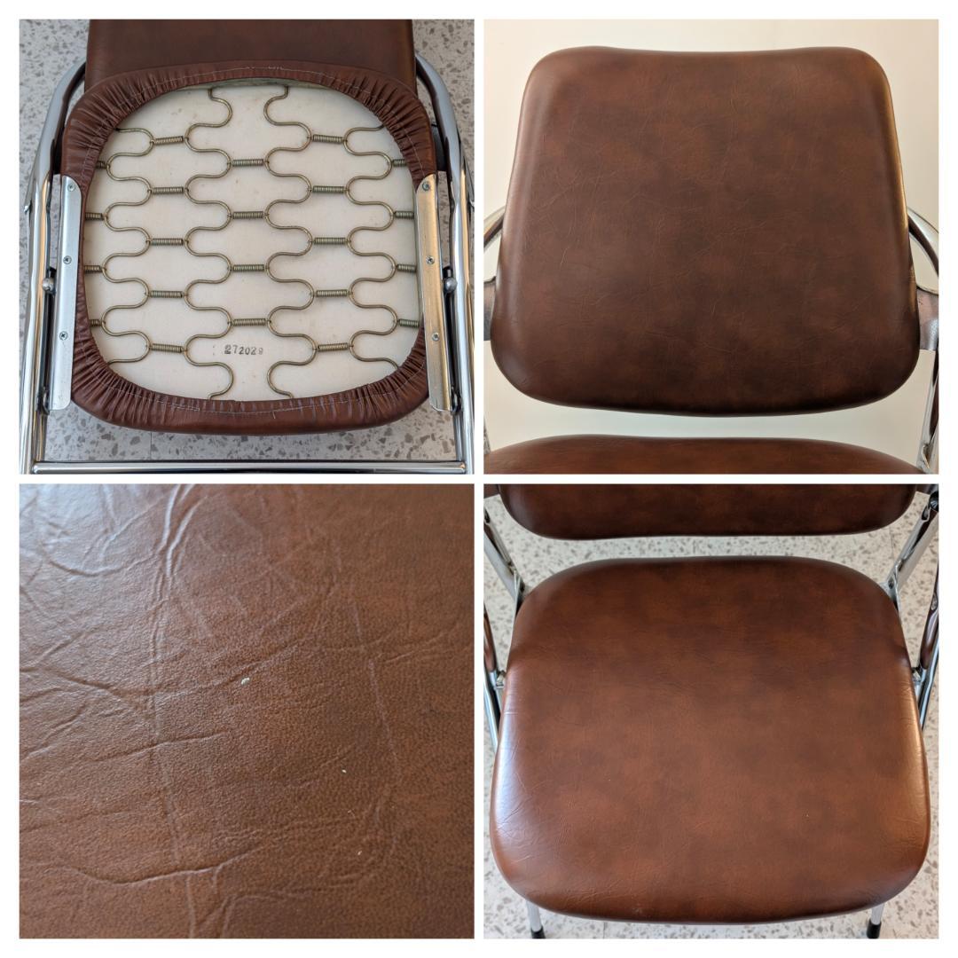 70s ビンテージ KOKUYO パイプチェア 折り畳み椅子 ミッドセンチュリー