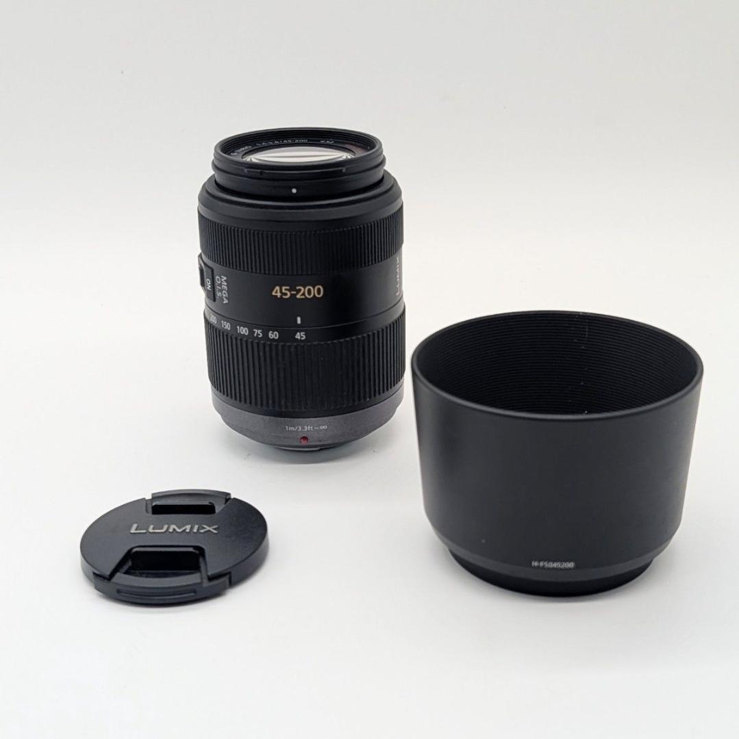 【極美品】Panasonic LUMIX G VARIO 45-200mm