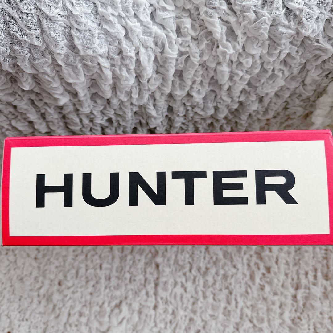 ⭐︎新品 箱あり⭐︎ハンター⭐︎レインブーツ⭐︎25センチ⭐︎ブラック⭐︎