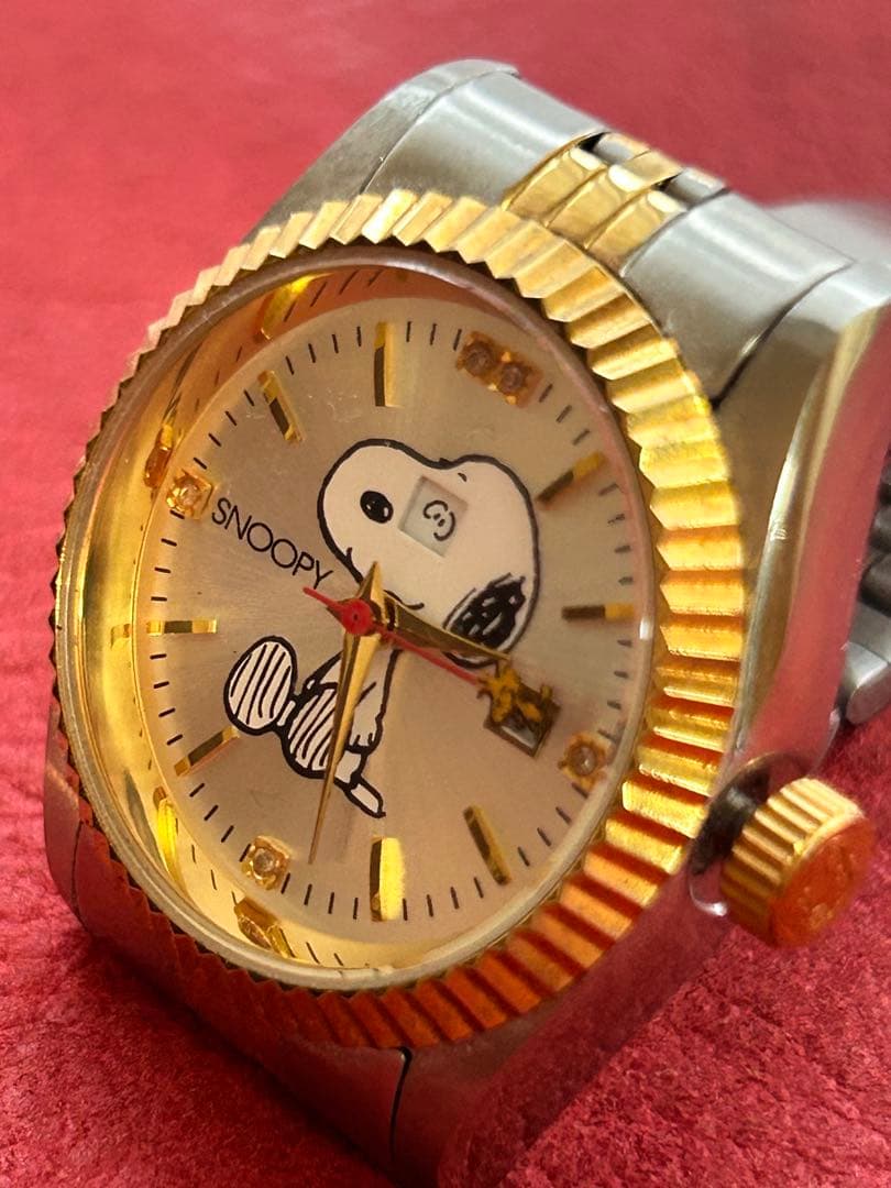 SNOOPY スヌーピー 腕時計 クォーツ限定品チャーミングアイ