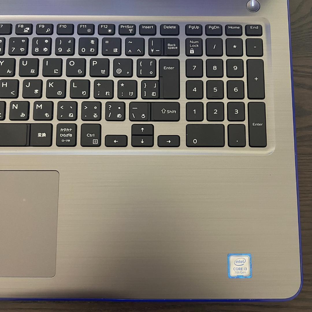 希少なブルー✨Dell Inspiron☆新品SSD256GB☆メモリ8G☆i3