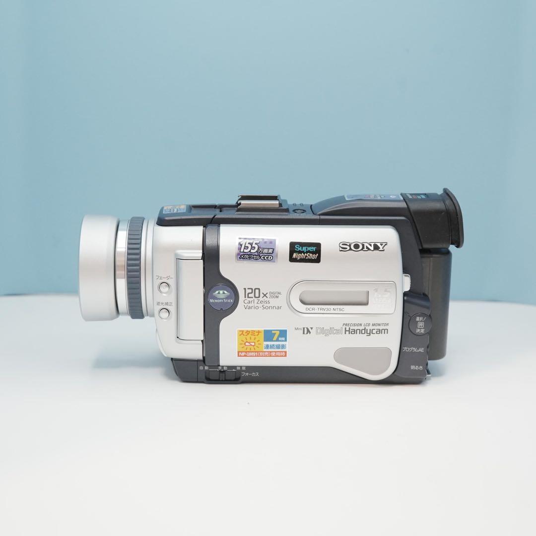 SONY DCR-TRV30 ビデオカメラ 美品 a5187