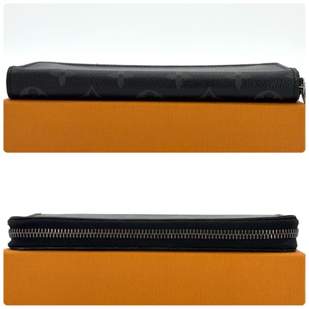 新型 ルイヴィトン　モノグラム　エクリプス　ジッピーヴェルティカル　ブラック　２