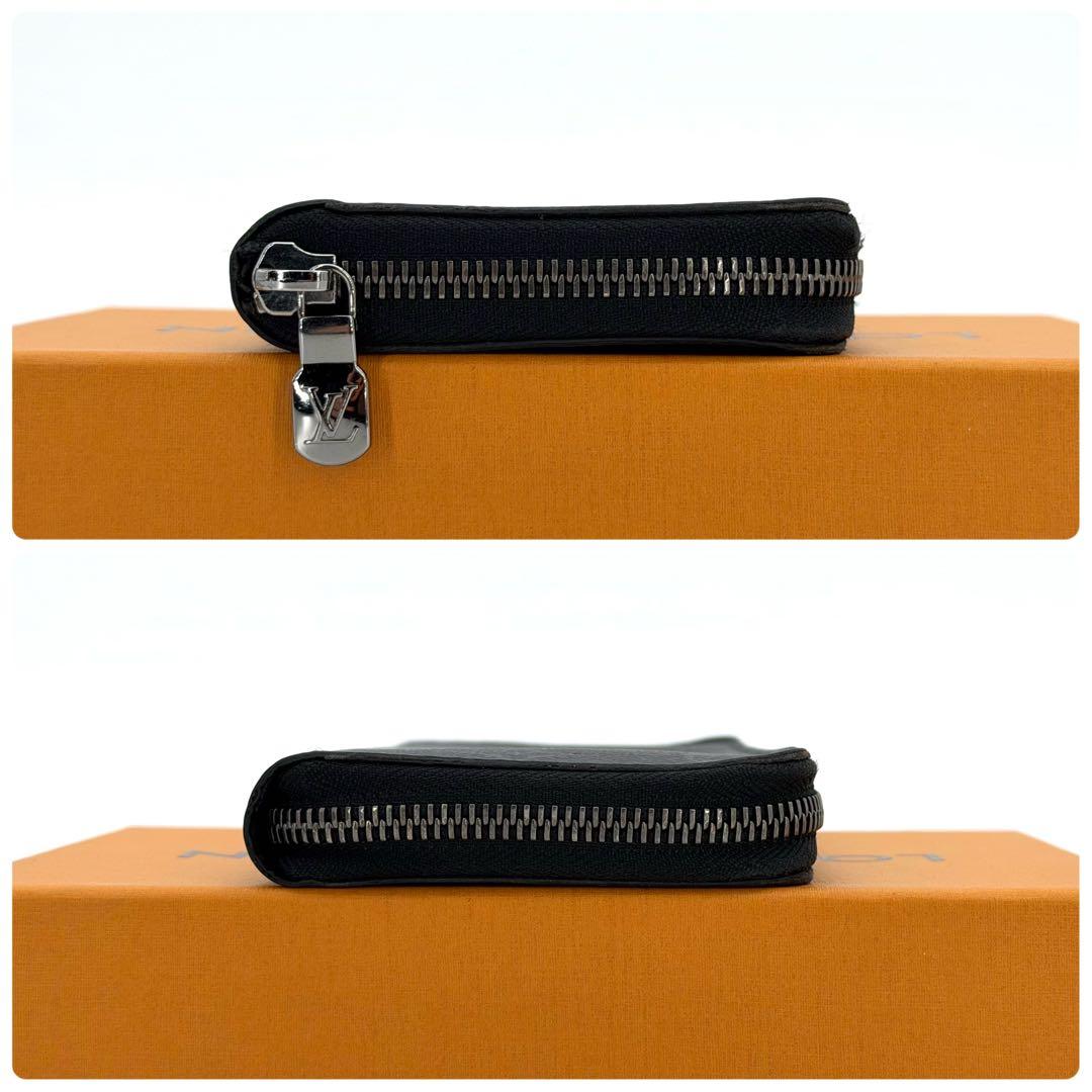 新型 ルイヴィトン　モノグラム　エクリプス　ジッピーヴェルティカル　ブラック　２