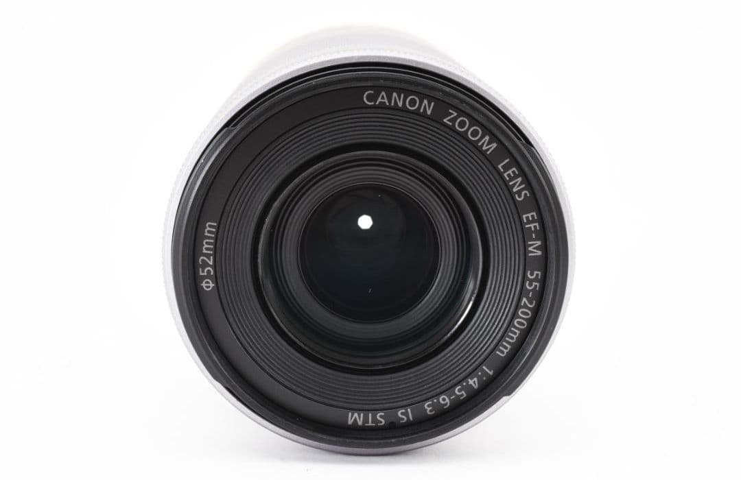 1月27日限定♪Canon EF-M 55-200mm IS STM シルバー