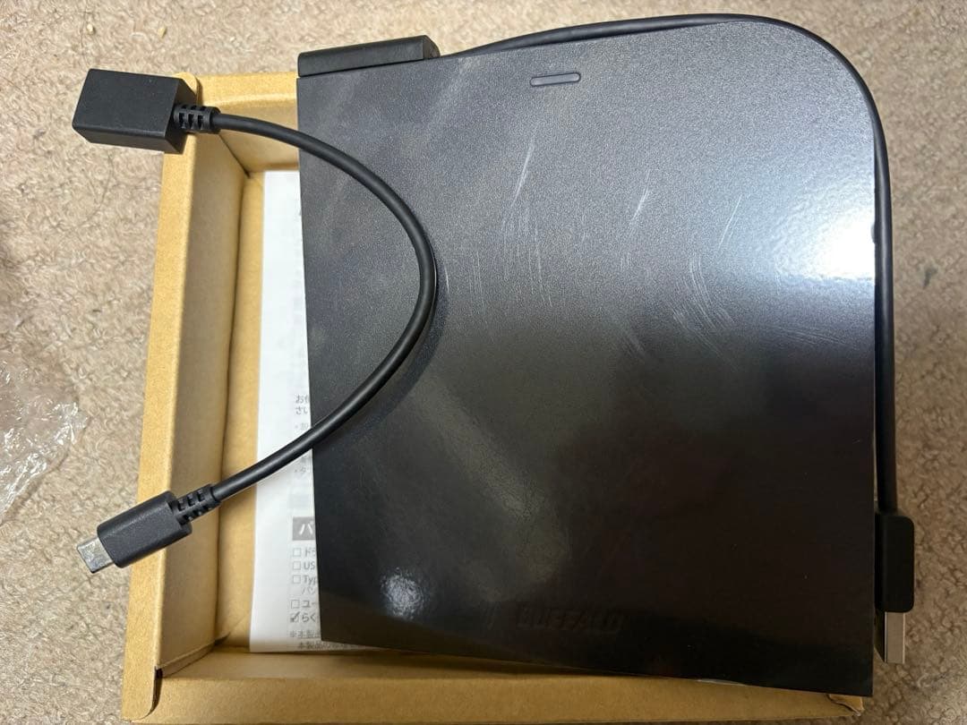 BUFFALO ポータブルブルーレイドライブ