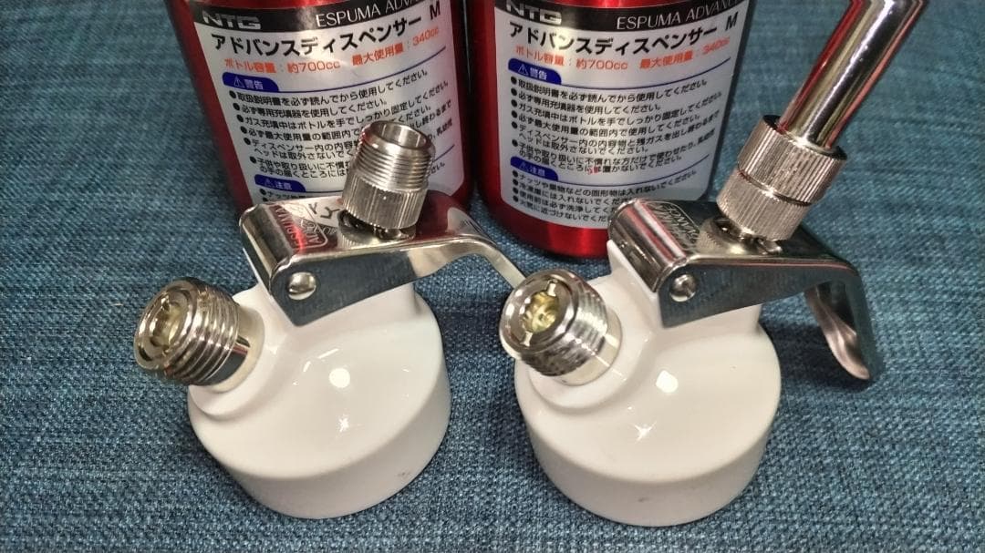 エスプーマ　2本セット　アドバンス　ディスペンサーM USED