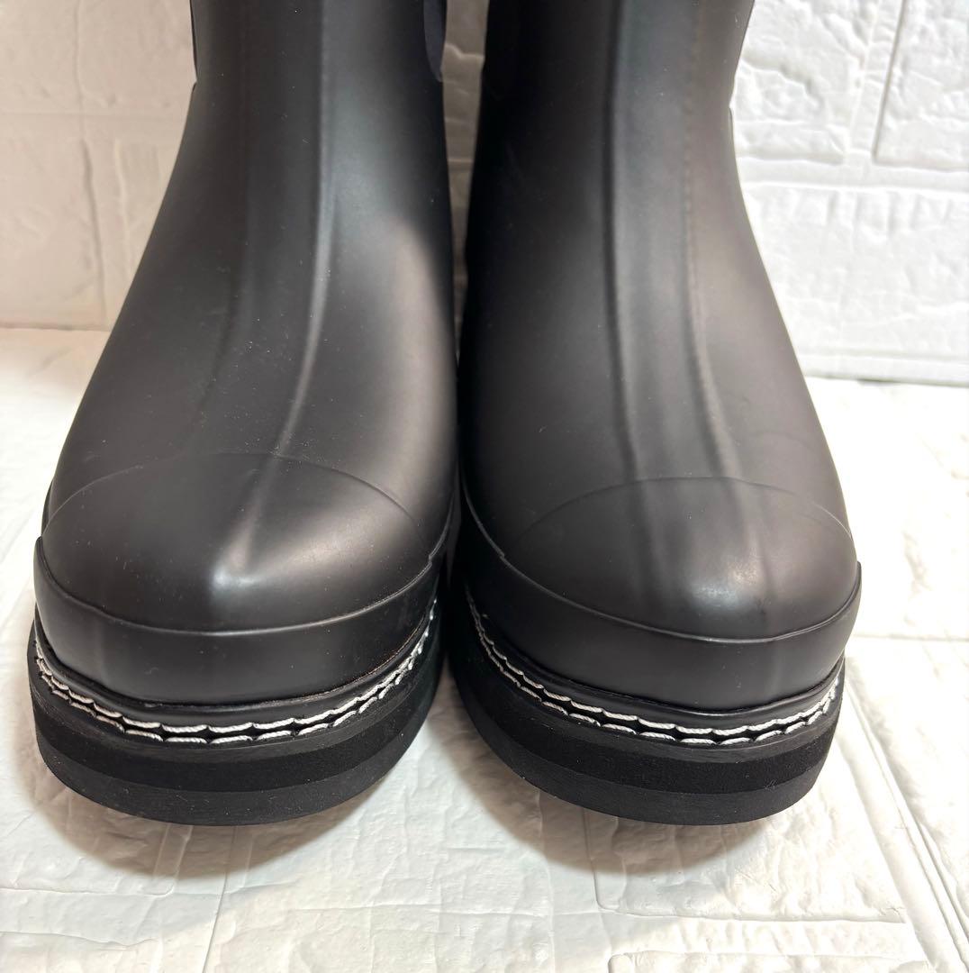 最終値下げ　未使用、HUNTER ハンター　ブーツ　ボア　UK6美品