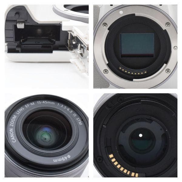 【ほぼ新品】キャノン Canon EOS kiss M2 レンズキット