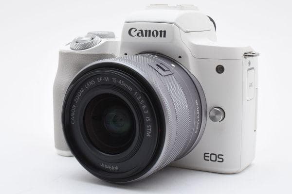 【ほぼ新品】キャノン Canon EOS kiss M2 レンズキット