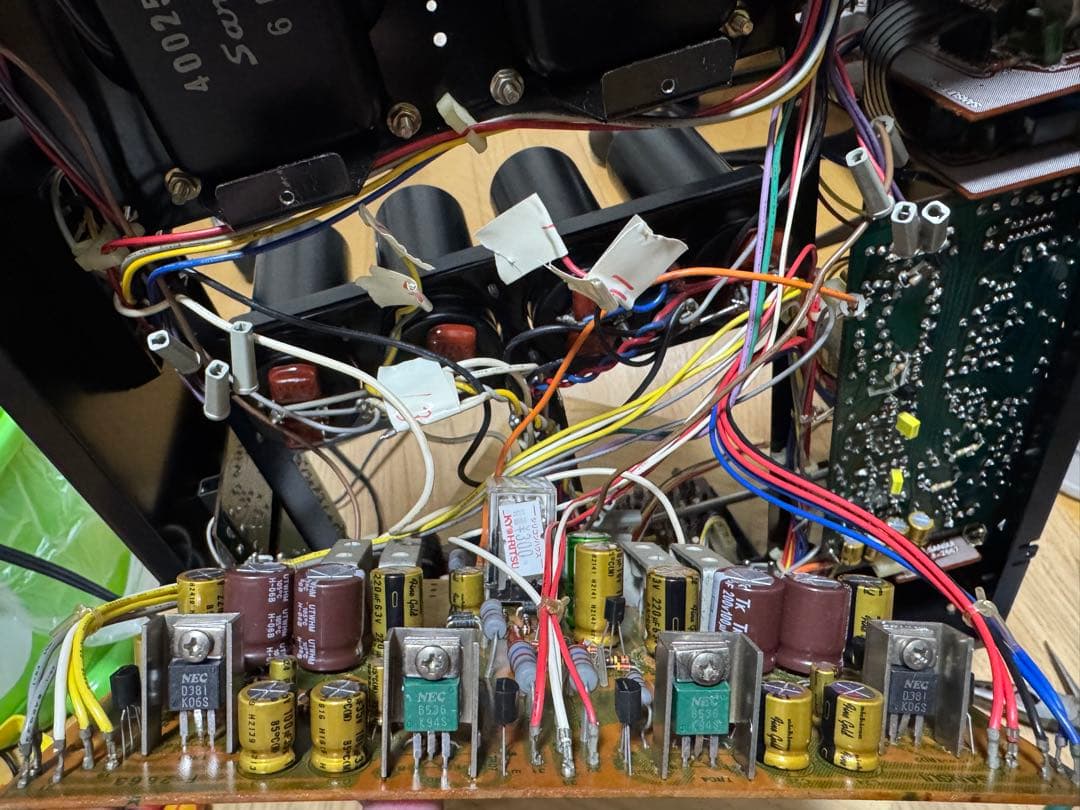 SANSUI AU-707 プリメインアンプ　フルレストア