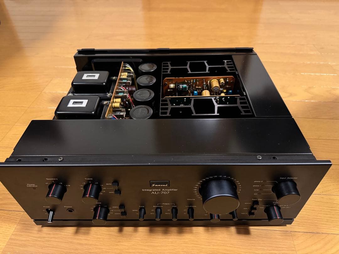 SANSUI AU-707 プリメインアンプ　フルレストア