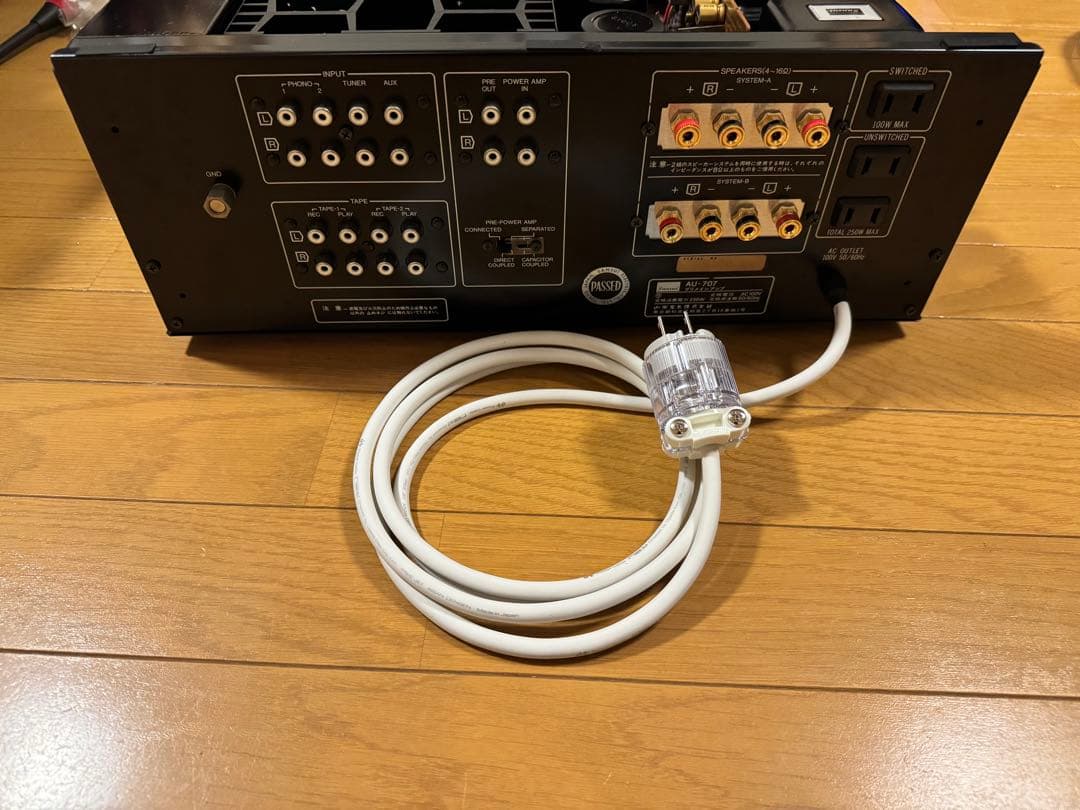 SANSUI AU-707 プリメインアンプ　フルレストア