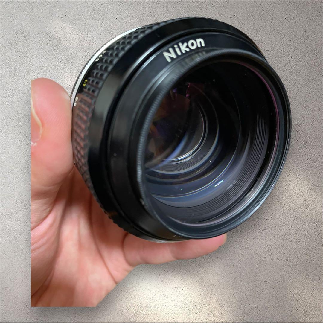 レンズ(ズーム) Nikon Non-Ai NIKKOR-S 55mm f/1.2