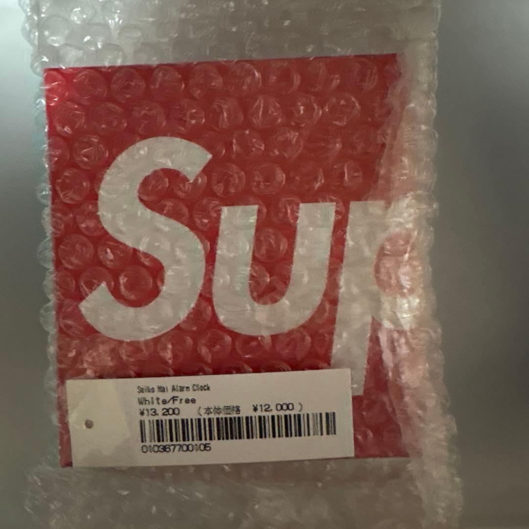 時計 Supreme x Seiko Mai Alarm Clock White