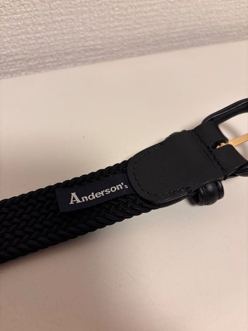 BEAMS F別注 Anderson's エラスティックベルト