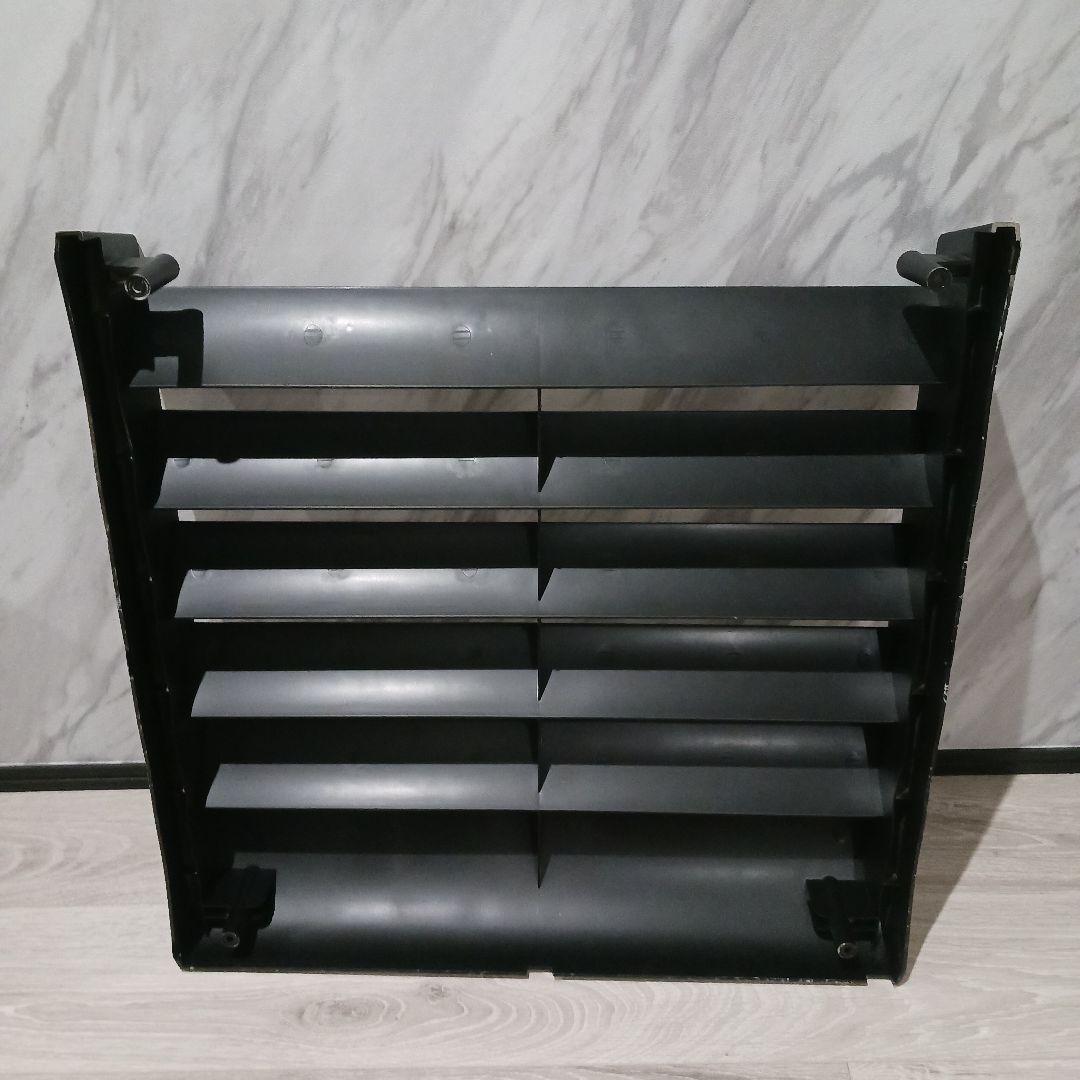 【1度取り付けのみ】ダイキン エアコン室外機ルーバー 風向調整板 ブラック