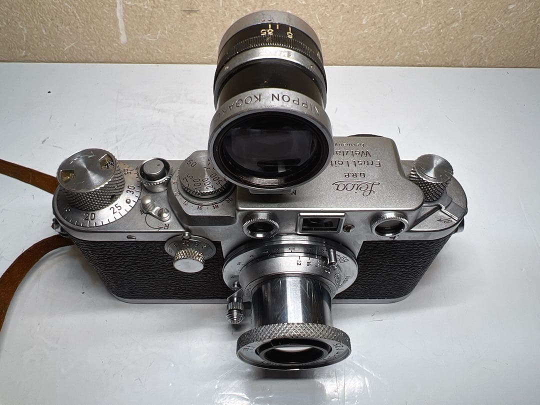 フィルムカメラ Leica drp Elmar 5cm 1:3,5