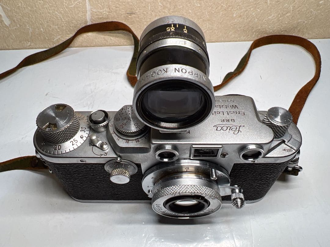 フィルムカメラ Leica drp Elmar 5cm 1:3,5