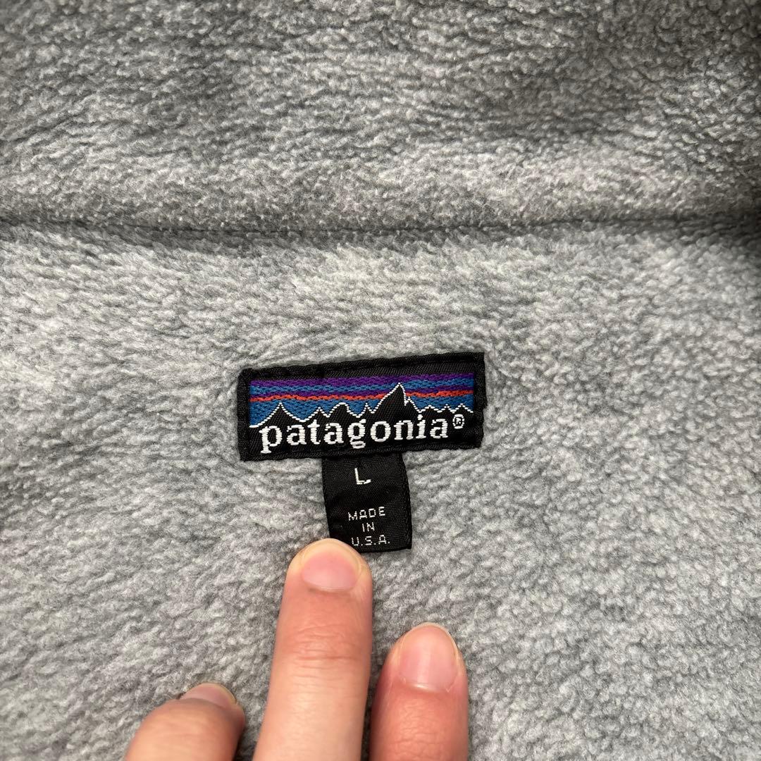 古着❗️ patagonia ナイロンジャケット L 青