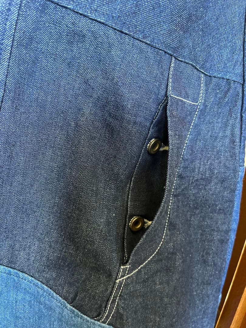 リベア バイ ジョンブル パッチワークイージーパンツ