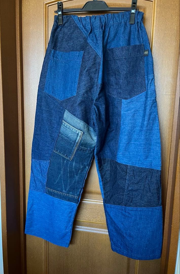 リベア バイ ジョンブル パッチワークイージーパンツ