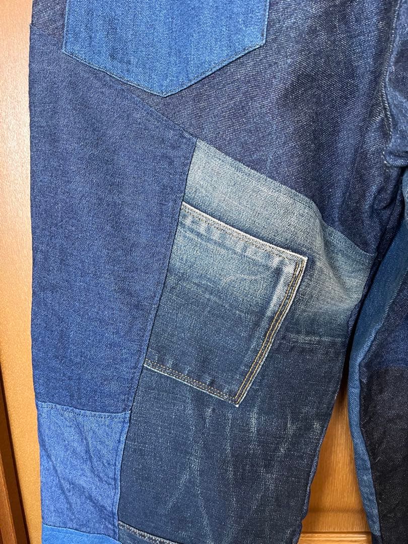 リベア バイ ジョンブル パッチワークイージーパンツ