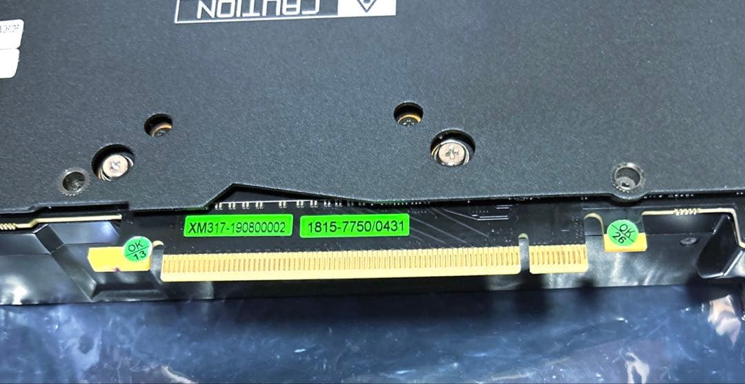 NVIDIA Geforce rtx2080SUPER 8GB ジャンク品