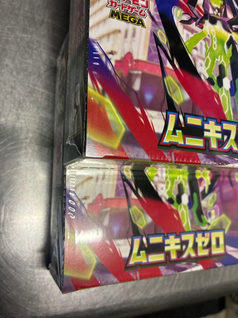 ポケモンカードゲームムニキスゼロシュリンク付き2box